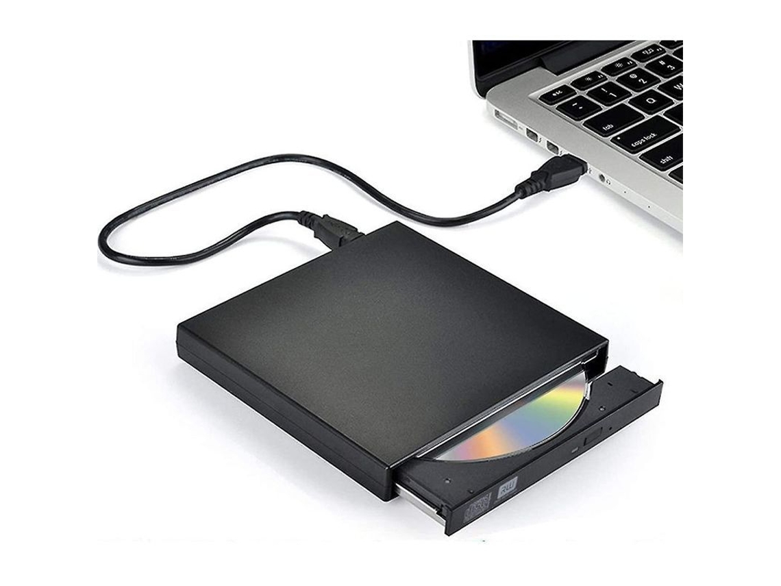 2026 unidade de Dvd Externo com Gravador de Cd Combo Interface Usb 2025 Compatível com Windows e Mac