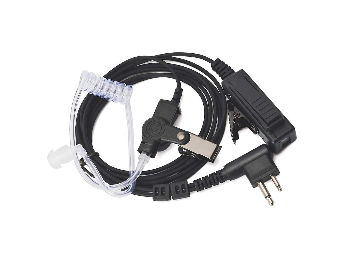 Fone De Ouvido De Segurança Com Tubo Acústico Discreto E Microfone Ptt Compatível Com Cp040 Dp1400 Gp68 Gp88 Haoyi Brilvibera
