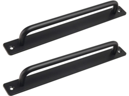 Conjunto De 2 Puxadores Para Portas Correr, Estilo Celeiro, Para Armários, Guarda Roupas, Portas De Armários, Cozinhas