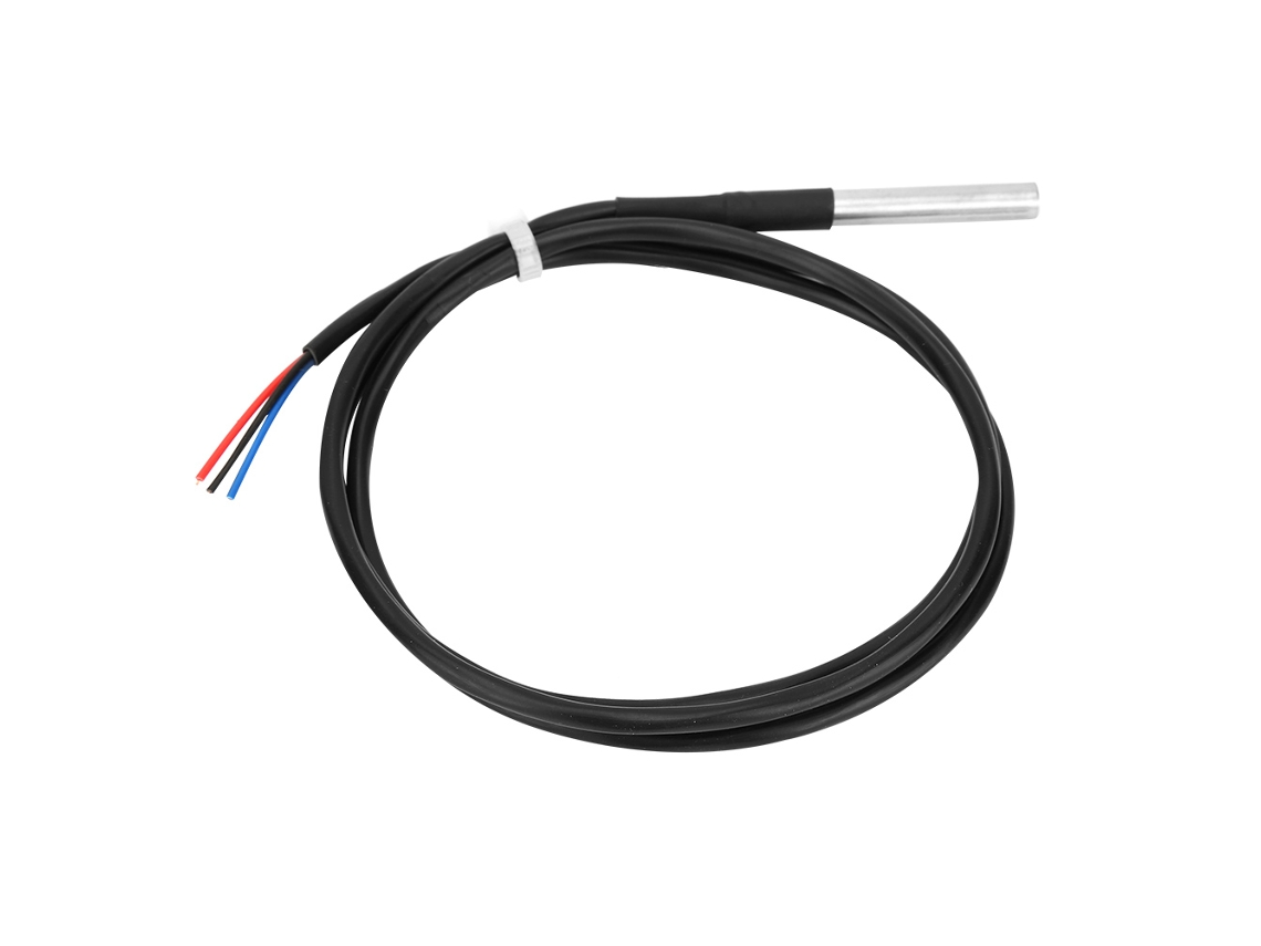 Sonda de Temperatura Impermeável Sensor Digital Termômetro Sonda Térmica 1m | S/MARCA