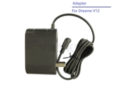 Novo adaptador de energia para dreame v12 sem fio aspirador portátil carregador peças reposição preto
