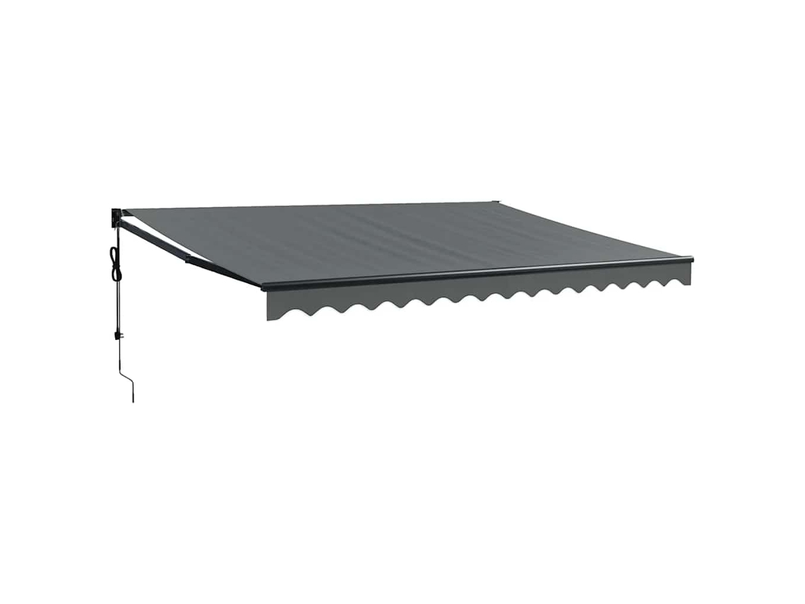 Toldo Retrátil Automático 4,5x3 M Antracite MAISON EXCLUSIVE