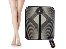 Massageador De Pés Ems, Máquina Massagem Portátil Dobrável Para Os