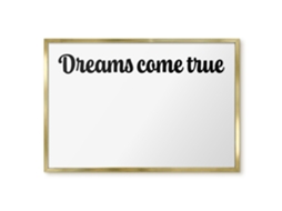 Magnetic Board Dreams Come True For The Living Room Espelharte (60x40 Cm)