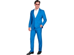 Engraçado e elegante terno Mr. blue para homens