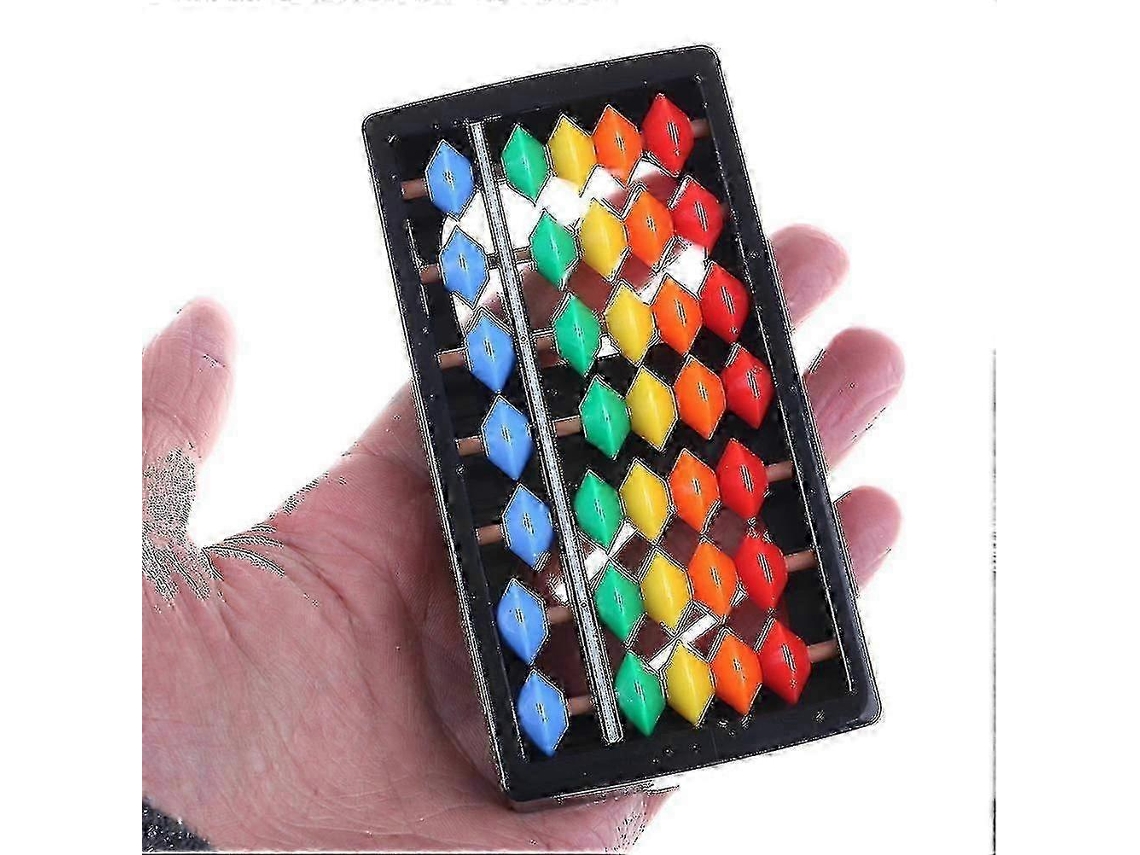 Mini Abacus 7-digit For Children's Math Education - Practice Calculation Skills