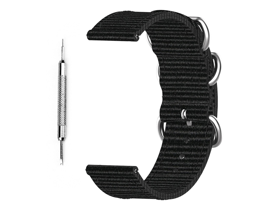 Pulseira De Lona Para Smartwatch Suunto 7 Unissex