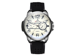 Reloj Analógico De Cuarzo Para Hombre Con Correa De Pu Pulsera Moda (negro)