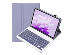 Capa De Couro Ultrafina E Destacável Com Teclado Bluetooth Para Tablet Honor Pad X9 / X8 Pro 11.5 (ah15)