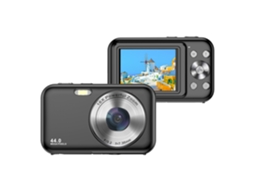 Câmera Digital Portátil 1080p Câmera de Vídeo 44mp Zoom Digital 16x Foco Automático Temporizador Antivibração JYTGALX (preto)
