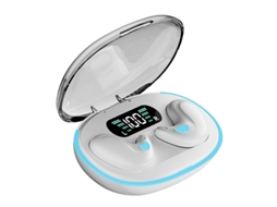 Auriculares Bluetooth True Wireless TRUMSEN  X55 In Ear Microfone Branco