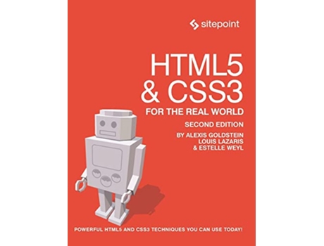 Livro HTML5 CSS3 For The Real World Powerful HTML5 and CSS3 Techniques You Can Use Today de Alexis Goldstein Louis Lazaris Estelle Weyl (Inglês)