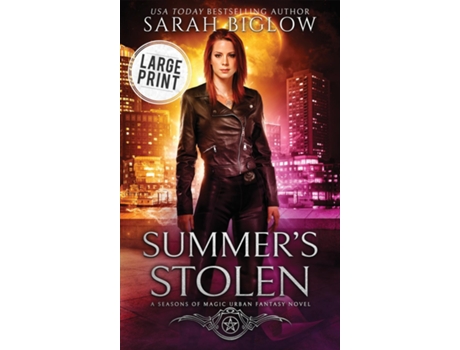 Livro Summers Stolen A Large Print Supernatural Law Enforcement Urban Fantasy de Sarah Biglow (Inglês)