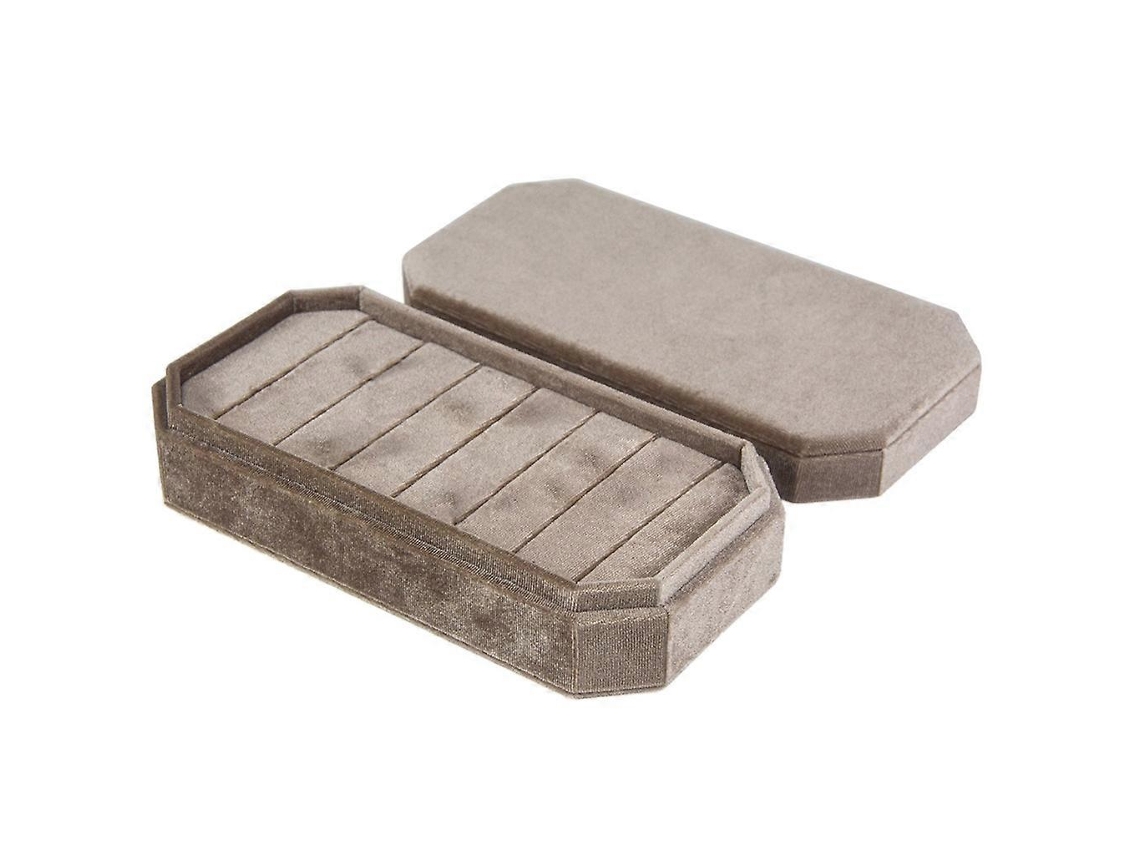 Caixa De Joias Portátil Em Veludo, Estojo Elegante Para Guardar Joias E Organizar Suas Joias. Hengjian