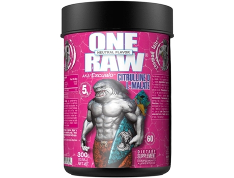 Suplemento Alimentar ZOOMAD LABS Raw One L Citrulline Malate (300 Gr)