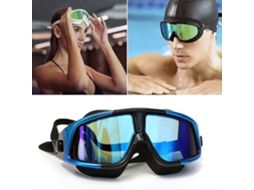 Óculos de Natação para Adultos com Proteção Uv e Lentes Antiembaçante, Antiderrapantes, Ajustáveis e Confortáveis, em Silicone AQUAFORGE