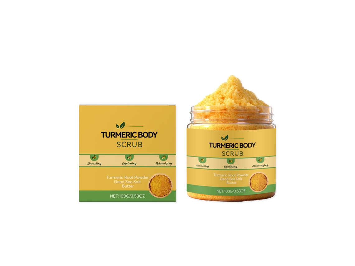 Scrub Corporal com Cúrcuma, para Pele Suave e Limpa LAXISCREED
