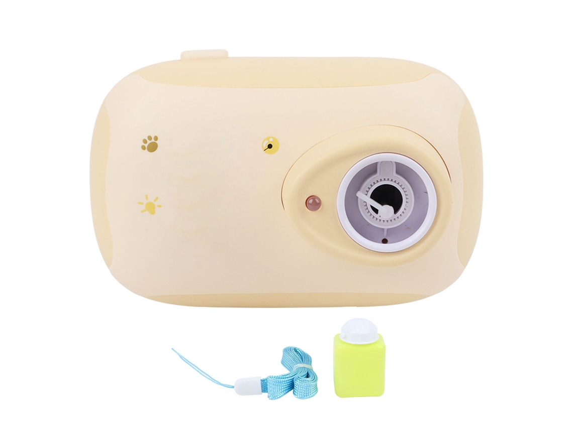 Máquina de Bolhas de Sabão Multifuncional WalshLXq com Câmera Automática e Solução para Bolhas de Sabão para Crianças e Bebês