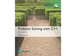 Livro Problem Solving with C, Global Edition de Walter Savitch (Inglês)