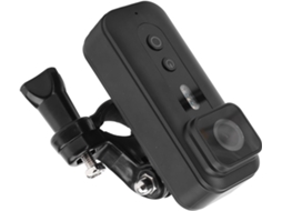Câmera De Guidon Com Lumière Remplissage 1080p Grand Angle Anti-secousse Para Ciclismo Noite Aventura Abs