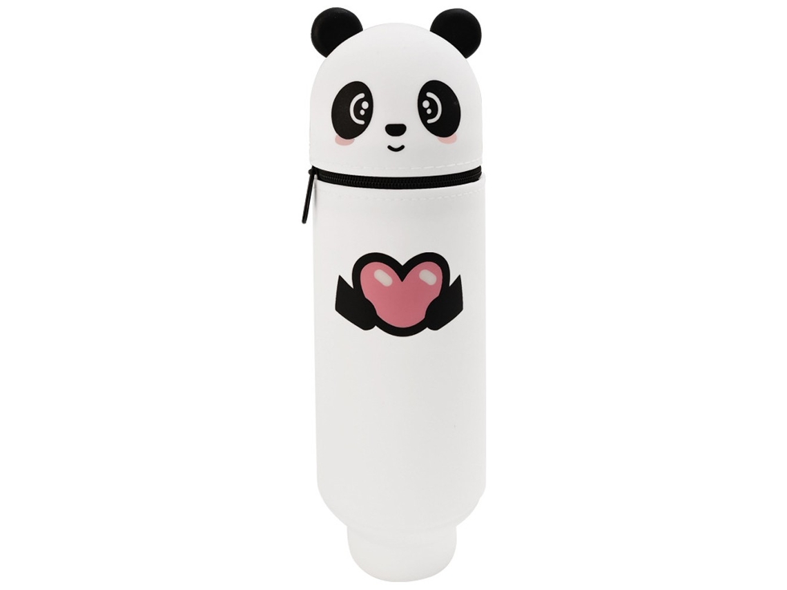 Estojo para Lápis, com Zíper, Macio, Silicone, Branco AQUAFORGE