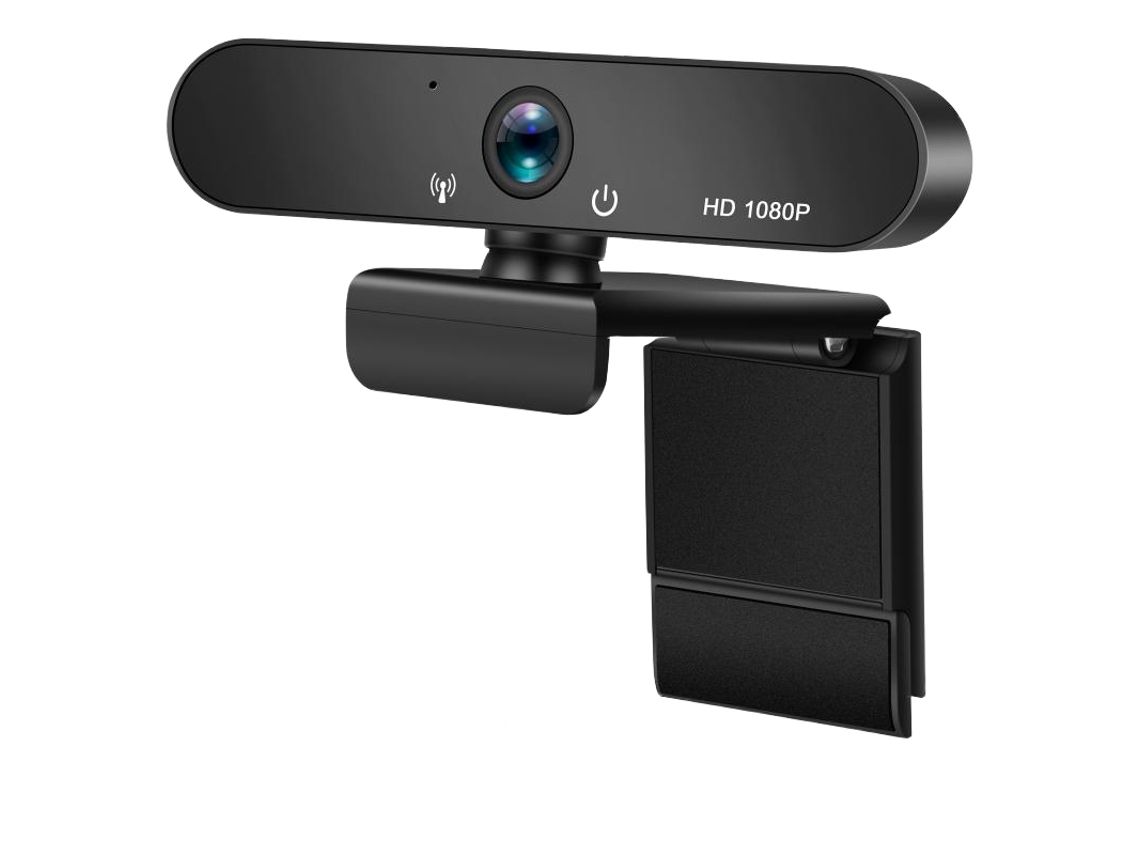 Webcam Hd 1080p Com Microfone Integrado E Câmera Usb Brilvibera