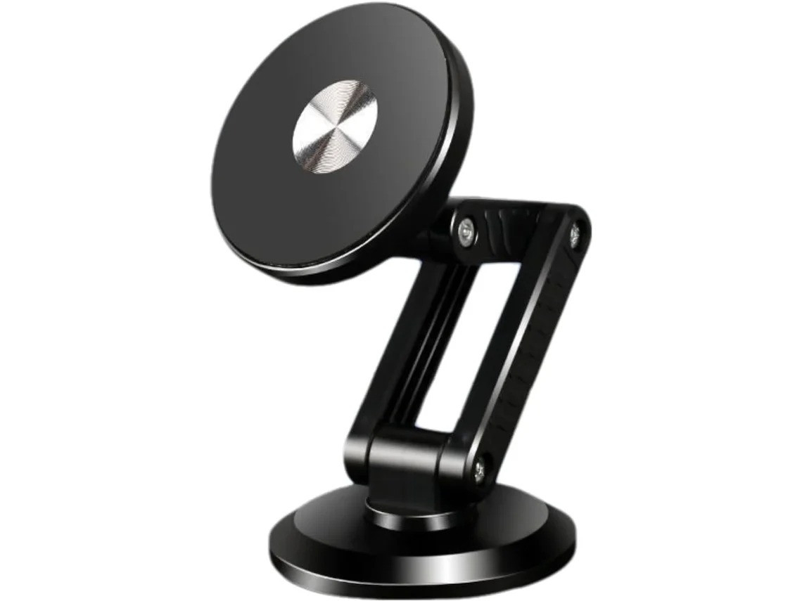 Suporte De Telefone Para Carro, Suporte Magnético Universal De Metal Para Painel E Ventilação, Rotação Ajustável De 360° (preto)