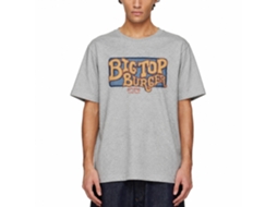 Rockinstone Killer Klowns Big Top Burger Heather Gray Adult T-shirt Size:xl