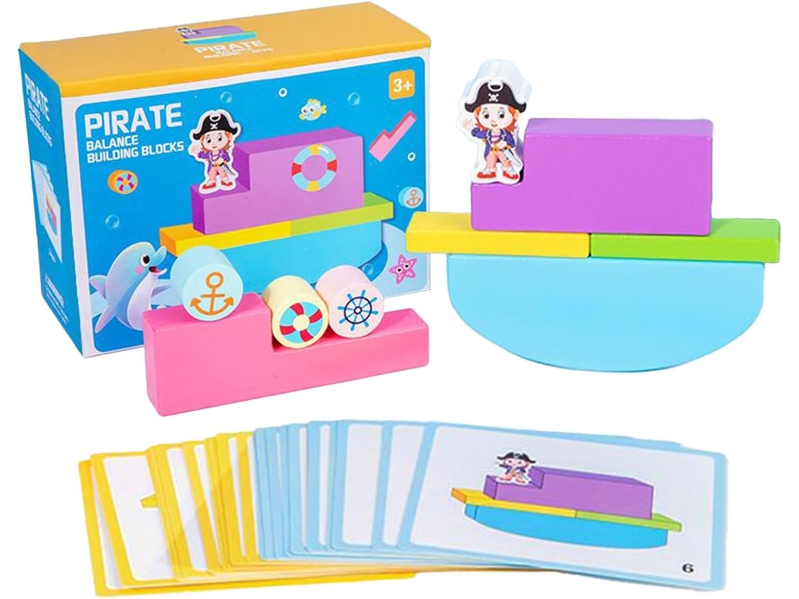 Lurelia Brinquedo Educativo De Madeira Com Cores, Para Aprendizagem Infantil