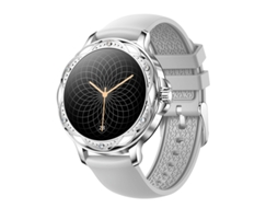 Smartwatches Feminino, Monitor De Frequência Cardíaca, Ip67 Resistente À Água, Prata Yizhood