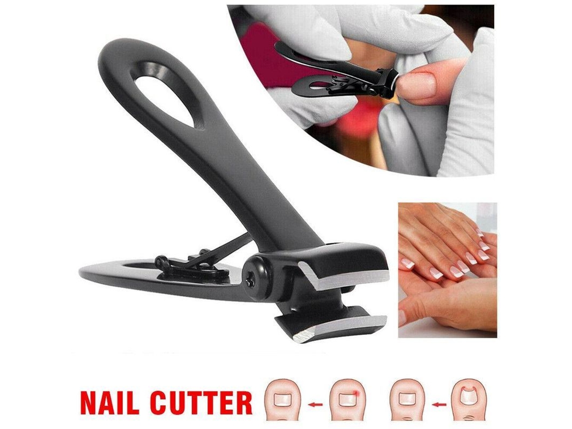 Tesoura de Unhas com Abertura Larga para Unhas Grandes em Aço Inoxidável para Uso Pesado Tlj