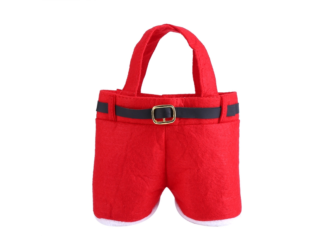 Laxiscreed Fardo De Natal Com Pai Natal Para Garrafa De Vinho - Bolsa Decorativa De Presente Festivo
