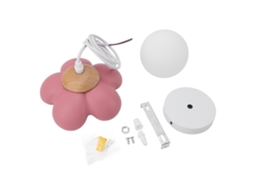 Rebe-lâmpada Pendente De Estilo Crema Com Flor G9 Para Cozinha, Sala De Jantar, Quarto E Sala De Estar