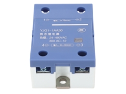 Veloriskku-relé De Estado Sólido Ac A Ac 30a Entrada 80-280vac Saída 24-480vac Monofásico Ssr
