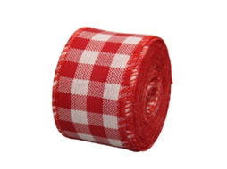 Cinta De Linho Para Decoração Diy Com Arame Fixa