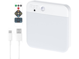 Luminária De Teto Recarregável Com Sensor De Movimento Luminária De Teto Sem Fio, Alimentada Por B Gokoco