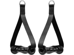 Punhos Ergonômicos Para Máquinas De Cabo, 1 Par Pegas Exercício Com