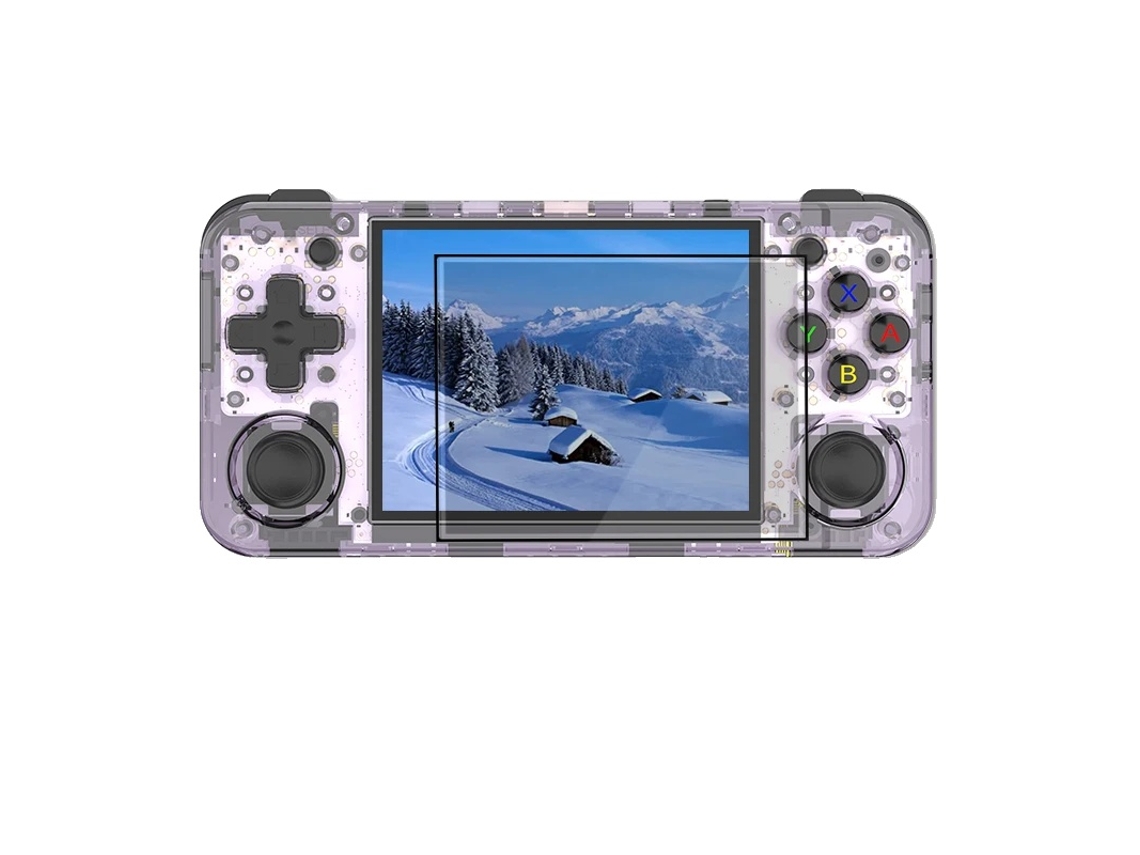 Console De Jogo Portã¡til, Tela Ips De 3,5, 5000 Jogos, Roxo Tr, 64g 5k Jogos Oem