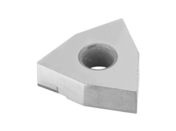 Pastilha de corte diamantada WNMA PCD de alta dureza R0.4 para suprimentos de usinagem de metais