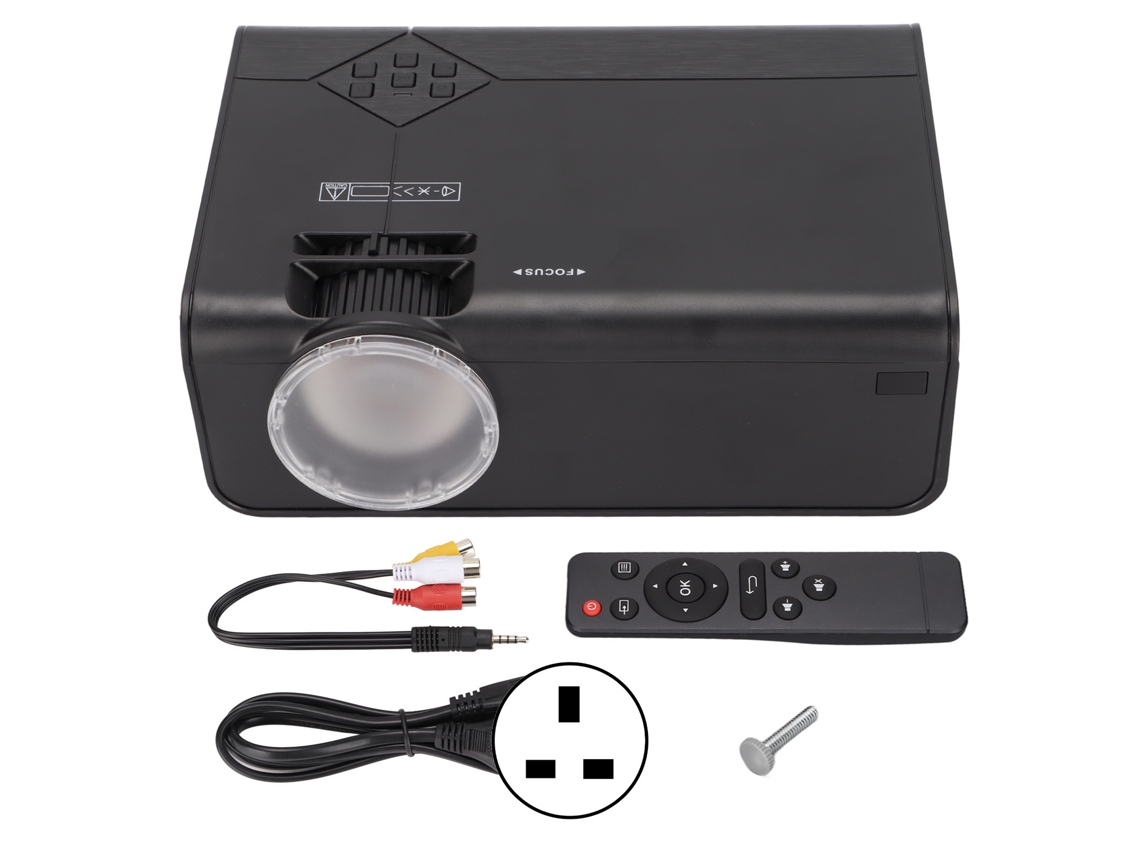 Projetor Portátil Home Mini EOOCOO (estéreo Hifi Full Hd)