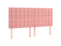 Headboard, Headboards Vidaxl Cor-de-rosa Veludo (200 Cm)