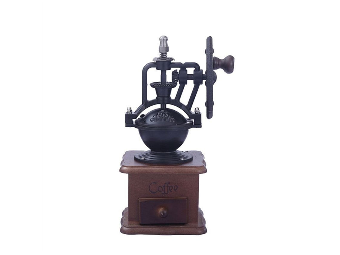 Este Moedor De Café Manual Estilo Retrô É Perfeito Para Coado, Prensa Francesa E Muito Mais.