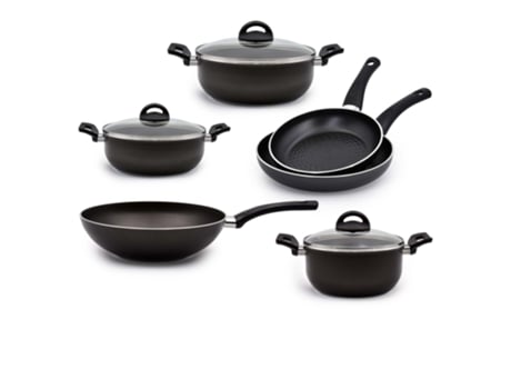 Trem Cozinha Indução 6 Peças De Prática Mais Celar