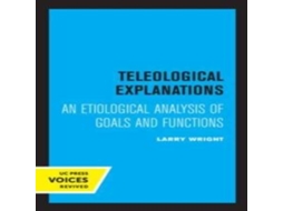Livro Teleological Explanations de Larry Wright (Inglês)