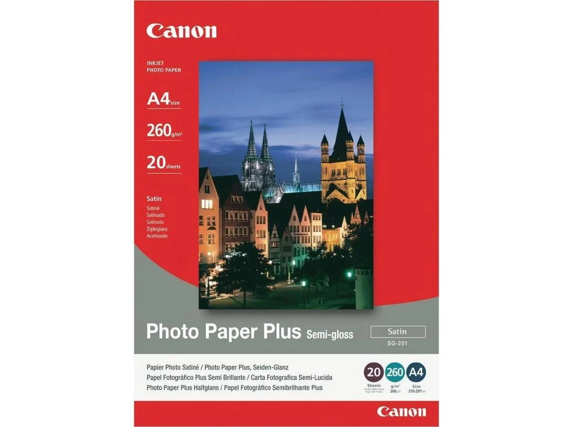 Papel Fotografico CANON Semi-Glossy A4