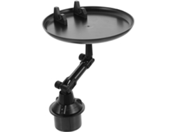 Bandeja veicular de peça única para suporte de celular, suporte para garrafa ou suporte para telefone.