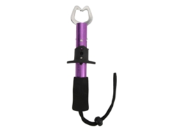 Pegador de Peixe Aço Inox Fechado Roxo Portátil