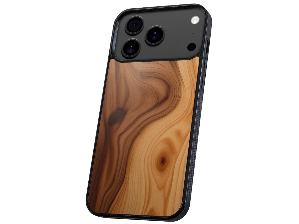 Capa Para Iphone 17 Pro - Madeira