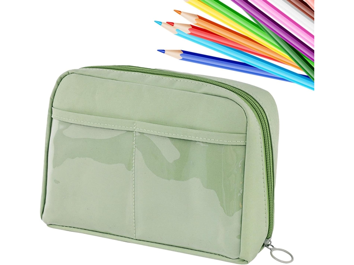 Peil Bag For Students, Large Capacity 12 Compartments Case