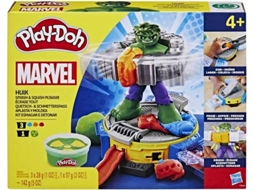 Plasticina PLAY-DOH Marvel Hulk Smash and Squish (Idade Mínima: 4 anos)